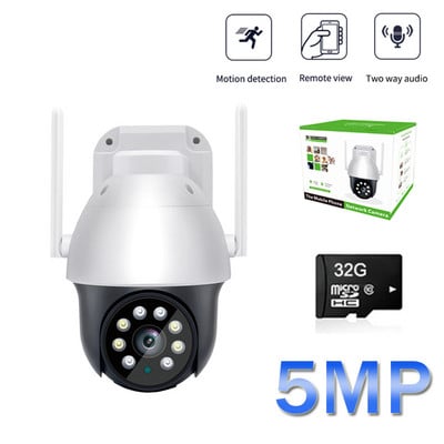 4K 8MP Wifi nadzorna kamera Vanjska sigurnosna zaštita Kućna vodootporna vanjska Wifi kamera CCTV IP web kamera Automatsko praćenje