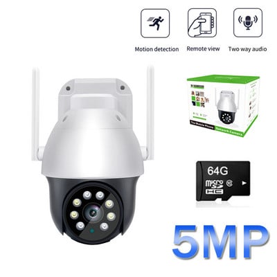 4K 8MP Wifi nadzorna kamera Vanjska sigurnosna zaštita Kućna vodootporna vanjska Wifi kamera CCTV IP web kamera Automatsko praćenje