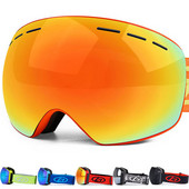 GOBYGO dvoslojne skijaške naočale Sportske na otvorenom protiv magle Skijaške Googles otporne na vjetar Nove naočale za motorne sanke Naočale za snowboard Žene Muškarci