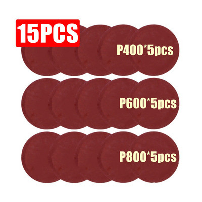 Discuri de șmirghel de 3 inch, 75 mm, tampon de lustruit Seturi de hârtie de șlefuit pentru repararea farurilor, repararea farurilor.