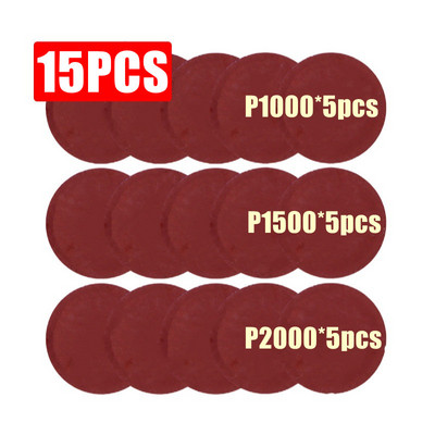 Discuri de șmirghel de 3 inch, 75 mm, tampon de lustruit Seturi de hârtie de șlefuit pentru repararea farurilor, repararea farurilor.