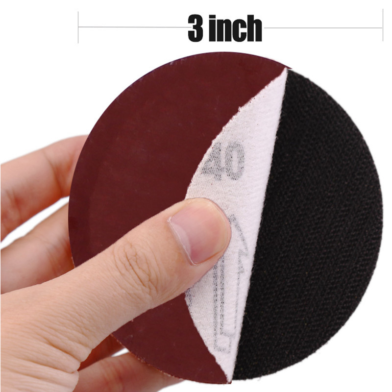 Discuri de șmirghel de 3 inch, 75 mm, tampon de lustruit Seturi de hârtie de șlefuit pentru repararea farurilor, repararea farurilor.