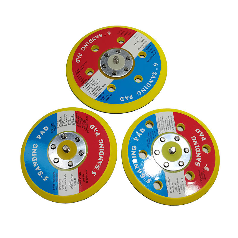 Pneumatski pladanj za suhu brusilicu 5 inča Brusilica sa 6 rupa Pribor za brusnu glavu Automatski kit Stroj za brusni papir Ljepljivi disk