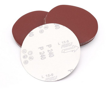 15 бр. 6 инча 150 мм зърно 60-5000 дискове за шкурка с кукичка шкурка кръгла дискова шкурка