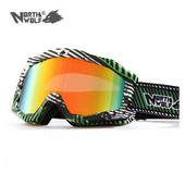 Noi ochelari de schi Ochelari de schi dublu anti-aburit, la preț redus, de înaltă calitate, pentru sport, pentru schi cu lentile clare, pentru motos de zăpadă.