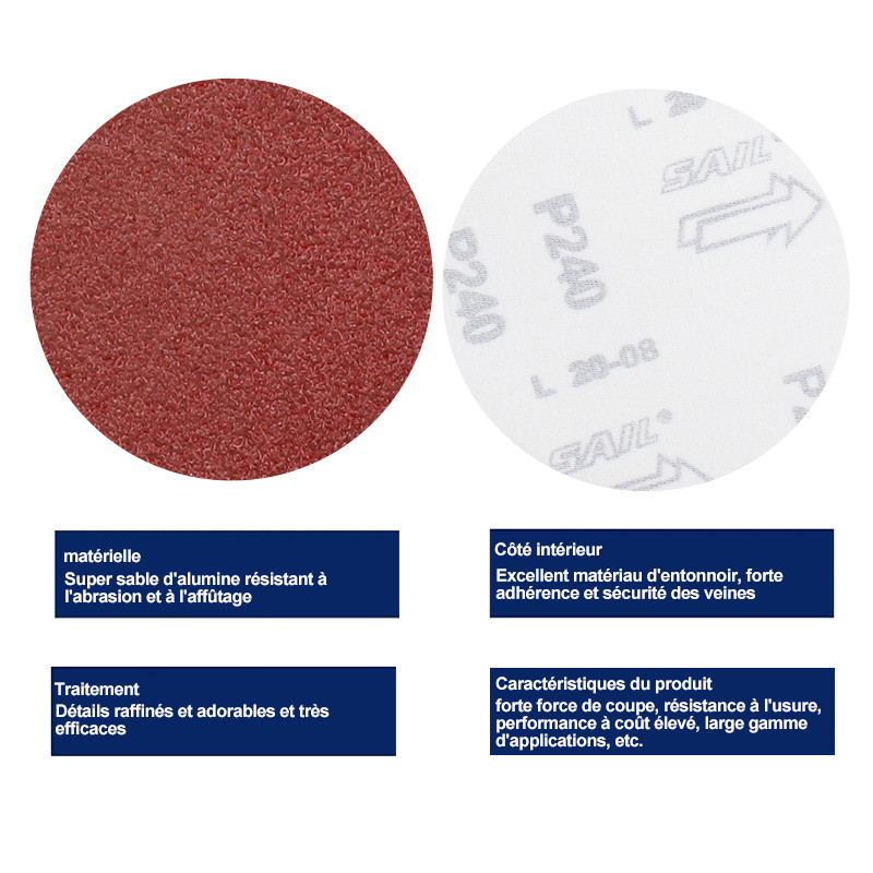 52/102 komada komplet diskova za brusni papir 1 2 3 inča kotačić za poliranje s abrazivnom pločom za poliranje za rotacijsku brusilicu Brusni papir