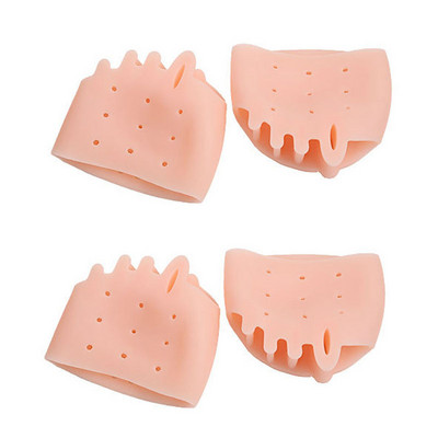 Corector de degete din silicon Separator de degete Valgus pentru degete Haluksy Separator de degete Hallux Valgus