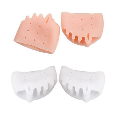 Corector de degete din silicon Separator de degete Valgus pentru degete Haluksy Separator de degete Hallux Valgus