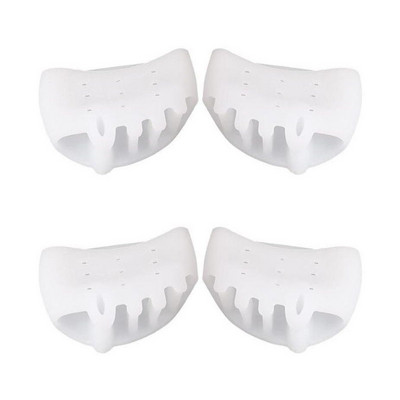 Corector de degete din silicon Separator de degete Valgus pentru degete Haluksy Separator de degete Hallux Valgus