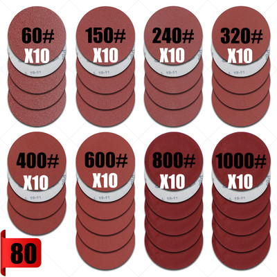 105/80 TK liivapaber lihvimiskettad ümmargused flokeerivad liivapaber lihvimisveski poleerimine 3 tolli 800 1200 1500 2000 3000 5000 tera