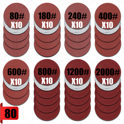 105/80 TK liivapaber lihvimiskettad ümmargused flokeerivad liivapaber lihvimisveski poleerimine 3 tolli 800 1200 1500 2000 3000 5000 tera