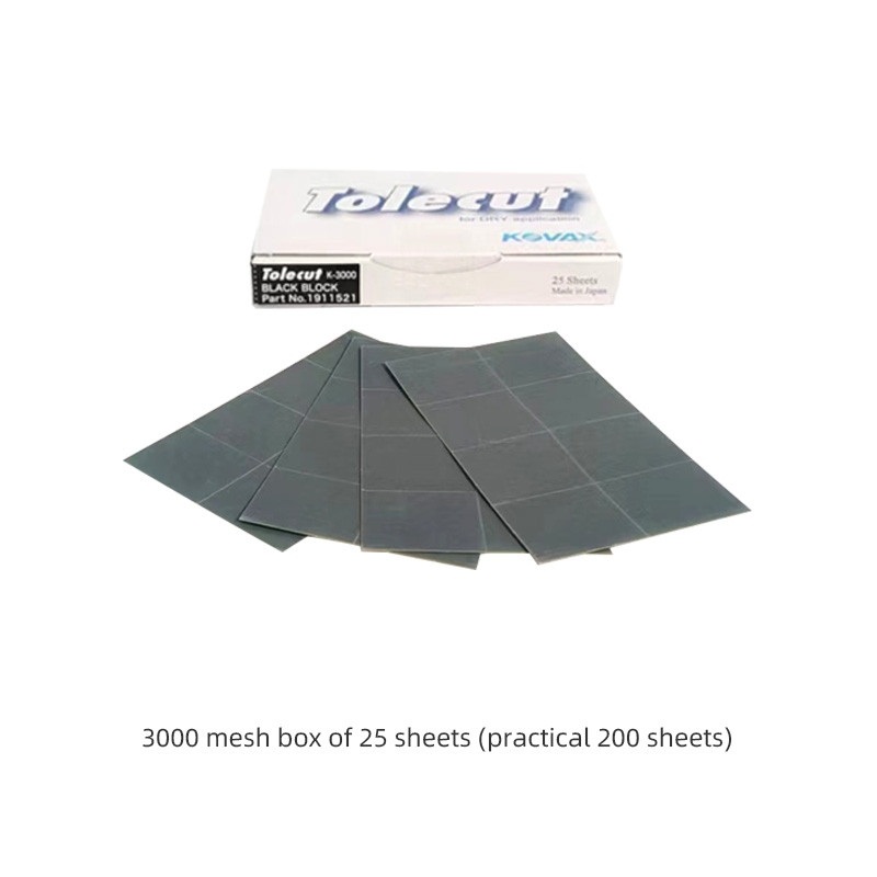 Dublu Eagle KOVAX Hârtie abrazivă moale 1 deschis 8 bucăți abrazive pentru șlefuire auto Lustruire 800/1200/1500/2000/3000 Hârtie abrazivă