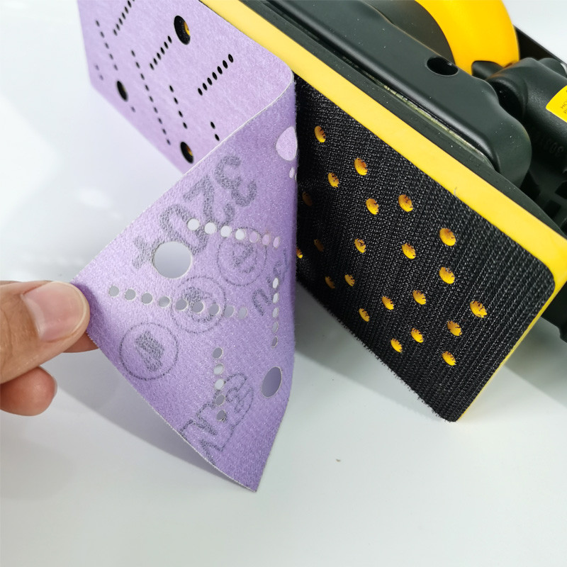 Rolă de folie șlefuită purpurie 3M 70 mm/9,9 m Hârtie șmirghel uscată dreptunghiulară Lustruire auto 80 120 180 240 320 granulație