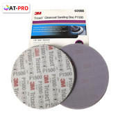 3M02088 Hârtie abrazivă uscată P1500 Precision Pyramid 6 "152mm Flocking Grind pentru lustruirea vopselei auto