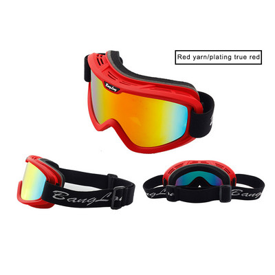 2022 Nové profesionálne lyžiarske okuliare s dvojitými vrstvami šošoviek, proti zahmlievaniu, UV400, lyžiarske okuliare, lyžovanie, muži a ženy, outdoorové športy, lyžiarske a snehové okuliare