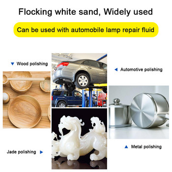 15 τμχ Συλλογή Wet Dry Sandpaper 320-1000 Grit Sander Disc 4inch with Hook and Loop sanding pad για γυάλισμα προβολέων αυτοκινήτου