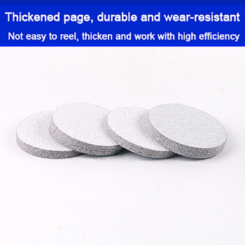 15 τμχ Συλλογή Wet Dry Sandpaper 320-1000 Grit Sander Disc 4inch with Hook and Loop sanding pad για γυάλισμα προβολέων αυτοκινήτου