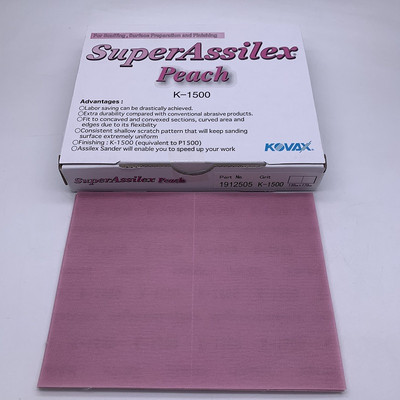 50 listov superjemného brúsneho kotúča s mäkkým vodeodolným brúsnym papierom so zrnitosťou 600 až 3000 na mokré/suché brúsenie automobilových lakov