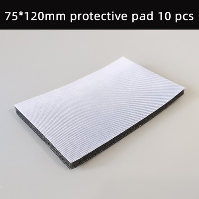 Brúska KOVAX, leštička do auta, vzduchová brúska s 25 ks brúsneho papiera, pneumatická leštička do auta, štvorcový nástroj 70*100 mm