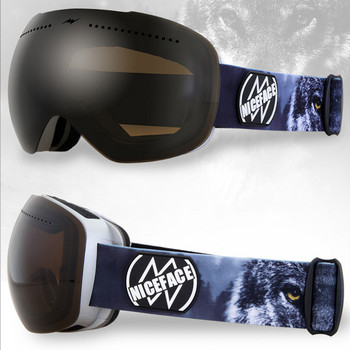 Спортни планински дамски очила за сняг зимни противозамъгляващи се женски мъжки ски очила външни женски сноуборд очила мъжки моторни слънчеви очила