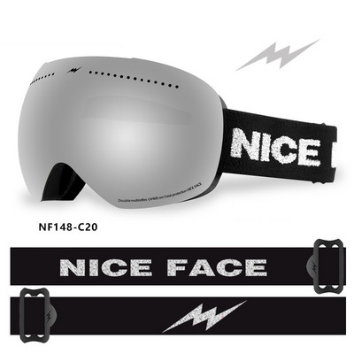 Sport Munte Femei Ochelari de zăpadă Iarnă Anti-aburire Femei Bărbați Ochelari de schi Outdoor Femei Ochelari de snowboard Ochelari de soare cu motor