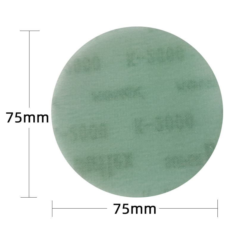 50 tk KOVAX 3 tolli pehmet liivapaberit 75 mm ümmargune isekleepuv flokeeriv kuivlihvpaber autovärvi viimistlus poleerimine