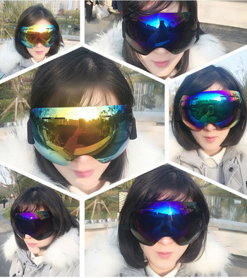 Επαγγελματικά γυαλιά χειμερινού σκι Γυαλιά γυαλιά αντι-UV400 Αθλητικός εξοπλισμός για παιδιά Ενήλικες Ανδρικά Γυναικεία Γυαλιά Snowboard Σκι