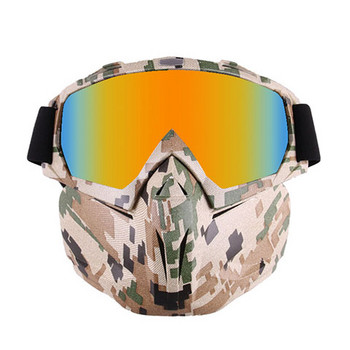 Ανδρικά γυναικεία γυαλιά σκι Αντιθαμβωτική μάσκα Snowboard Αντιανεμικά γυαλιά σκι κατά της UV για σκι ποδηλασία Motocross Αντιθαμβωτική UV γυαλιά σκι