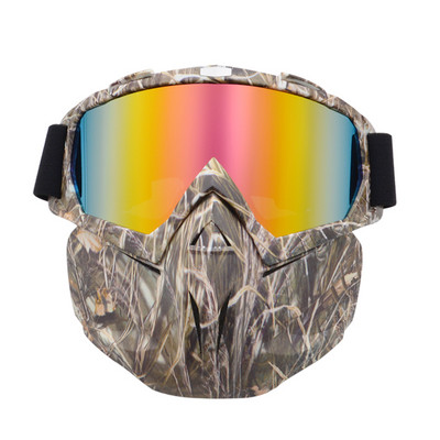 Ochelari de schi pentru bărbați și femei Mască de snowboard anti-aburire Ochelari de schi anti-UV anti-vânt pentru schi Ciclism Motocross Ochelari de schi anti-aburire UV