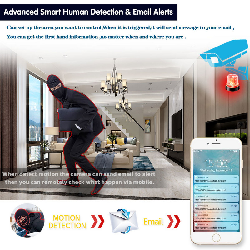 HKIXDISTE AHD Cameră de supraveghere analogică de înaltă definiție 4K 8MP AHD-H 5.0MP 720P 1080P AHD Cameră CCTV de securitate pentru interior în aer liber