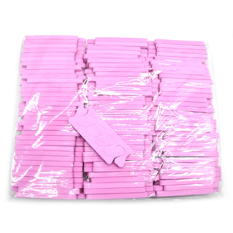 50 buc/pachet Instrument pentru arta unghiilor Separatoare pentru degetele degetelor de la picior Lac de unghii Îngrijirea picioarelor Separatoare de degete din burete în vrac Manichiură Pedichiură Salon/Acasă