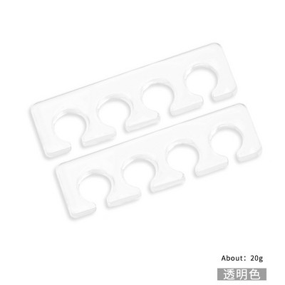 2 buc./pachet Separator de degete cu formă moale/Distanțierea degetelor pentru instrument de unghii manichiură pedichiură