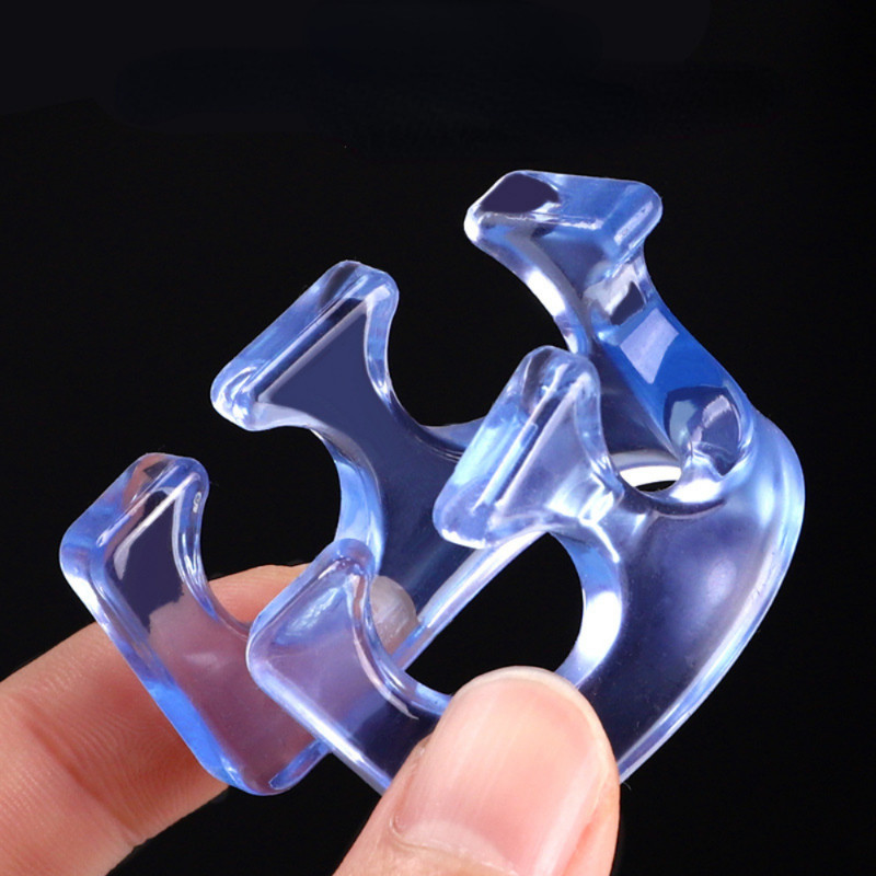 2 buc./pachet Separator de degete cu formă moale/Distanțierea degetelor pentru instrument de unghii manichiură pedichiură