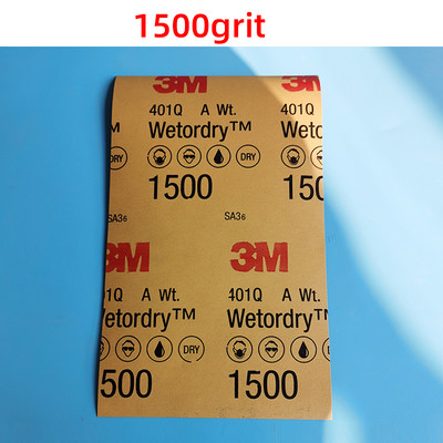 Γυαλόχαρτο True 3M401Q Beauty 1000-2000grit139x227mm Βαφή Επιφάνειας Ομορφιάς Στίλβωσης Νερό Γυαλόχαρτο αυτοκινήτου Αυτοκινήτου