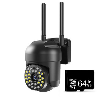 Cameră IP Wifi 5G în aer liber 2MP AI Detectare umană Urmărire automată Cameră de supraveghere PTZ Color IR Viziune nocturnă Securitate la domiciliu