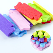 20/50 buc/pachet Separator de degete pentru arta unghiilor Separator de degete din burete pentru picioare Separator de degete cu gel moale UV Lac de unghii Accesorii pentru salonul de unghii Instrument de manichiura pentru pedichiura