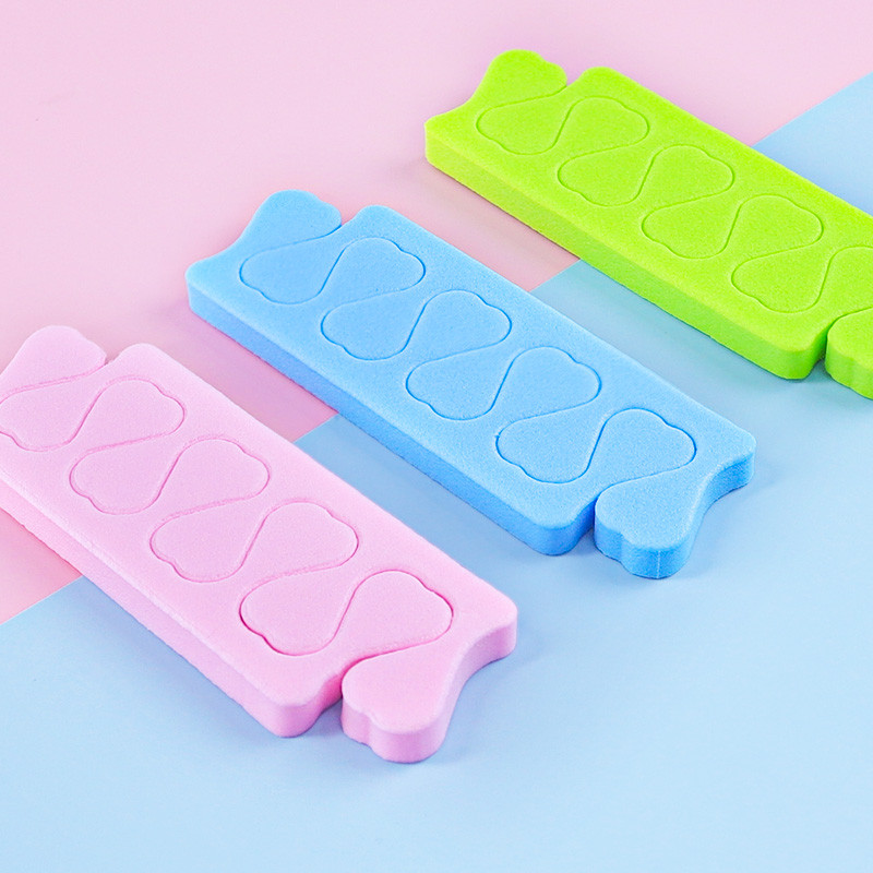 20/50 buc/pachet Separator de degete pentru arta unghiilor Separator de degete din burete pentru picioare Separator de degete cu gel moale UV Lac de unghii Accesorii pentru salonul de unghii Instrument de manichiura pentru pedichiura