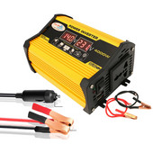 Automobilski pretvarač napajanja DC 12V u AC 110 220V Dual USB adapter za automobil 4000W Peak modificirani sinusni val Inverter Dodaci za automobile