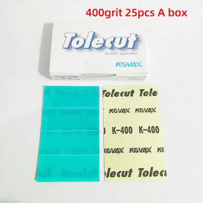 25 bucăți Japonia KOVAX Hârtie de șlefuit cu puncte 1 punct 4 Vopsea spray pentru mașină Petice mic Lustruire rapidă Slefuire uscată Slefuit Nisip Bandă spate