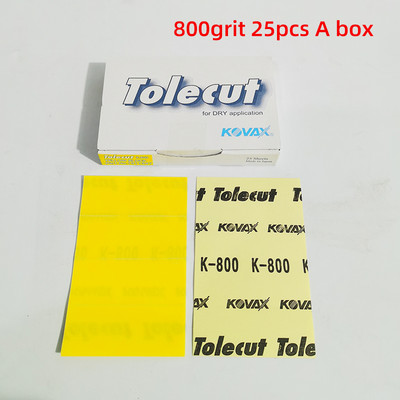 25 bucăți Japonia KOVAX Hârtie de șlefuit cu puncte 1 punct 4 Vopsea spray pentru mașină Petice mic Lustruire rapidă Slefuire uscată Slefuit Nisip Bandă spate