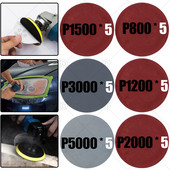 Discuri de șlefuit de 3 inci Disc abraziv roată de lustruit Seturi de hârtie de șlefuit pentru faruri de mașină Repararea farurilor Lustruire Restaurare Seturi de șmirghel