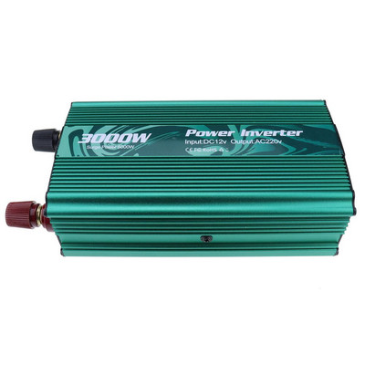 Invertor cu undă sinusoidală modificată la vârf de 4000 W DC 12 V la AC 110/220 V Dual USB Convertor de putere pentru mașină Accesorii electronice auto
