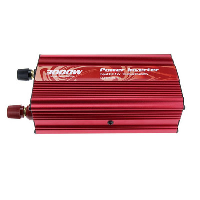 Invertor cu undă sinusoidală modificată la vârf de 4000 W DC 12 V la AC 110/220 V Dual USB Convertor de putere pentru mașină Accesorii electronice auto