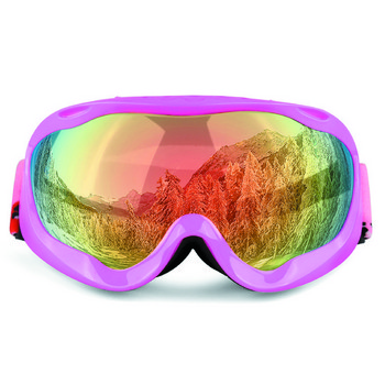 Obaolay 2020 Ски очила със ски маска Мъже Жени Очила за сноуборд Очила Ски Uv400 Защита против мъгла Очила за ски сняг
