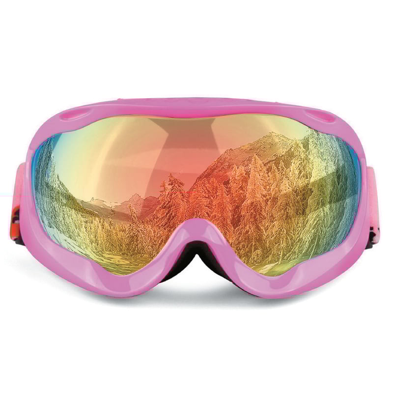 Obaolay 2020 Ски очила със ски маска Мъже Жени Очила за сноуборд Очила Ски Uv400 Защита против мъгла Очила за ски сняг