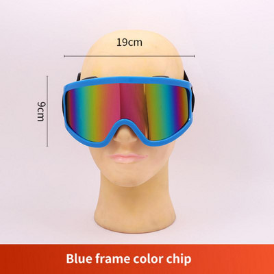 Ochelari de schi anti-aburire pentru zăpadă, culoare bomboană, rezistență la vânt profesională X400, protecție UV, ochelari de schi, patine, accesorii pentru sporturi de iarnă