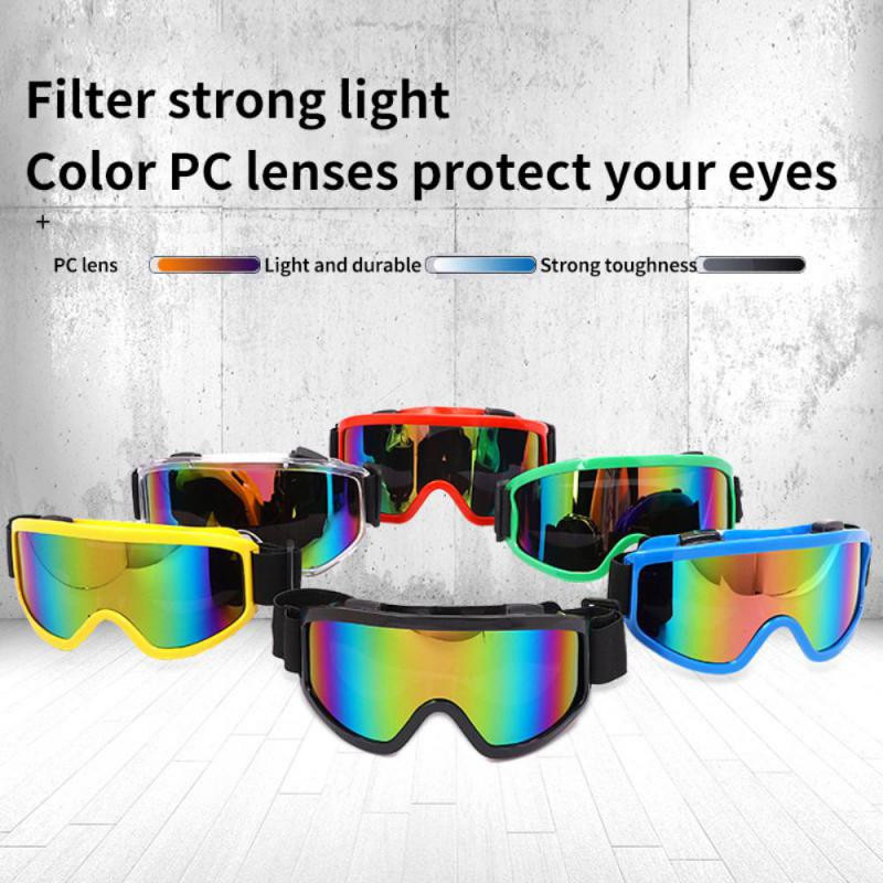 Ochelari de schi anti-aburire pentru zăpadă, culoare bomboană, rezistență la vânt profesională X400, protecție UV, ochelari de schi, patine, accesorii pentru sporturi de iarnă