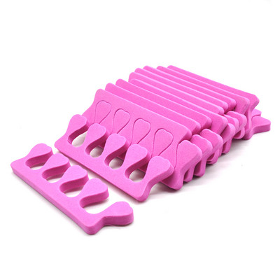 100 KOM./LOT Profesionalni Nail Art Razdjelnici prstiju Prsti Razdjelnik stopala Spužva Mekani gel UV kozmetički alati Lak za manikuru Pedikura