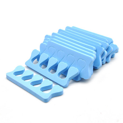 100 KOM./LOT Profesionalni Nail Art Razdjelnici prstiju Prsti Razdjelnik stopala Spužva Mekani gel UV kozmetički alati Lak za manikuru Pedikura