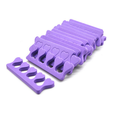 100 KOM./LOT Profesionalni Nail Art Razdjelnici prstiju Prsti Razdjelnik stopala Spužva Mekani gel UV kozmetički alati Lak za manikuru Pedikura